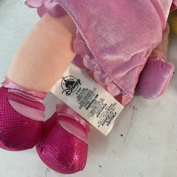 Disney Muppets Muppet Miss Piggy in Pink Dress Character Plush Dolls Preowned - Picture 3 of 7